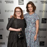 Glenda Bailey, Katie Holmes Glenda Bailey, Katie Holmes