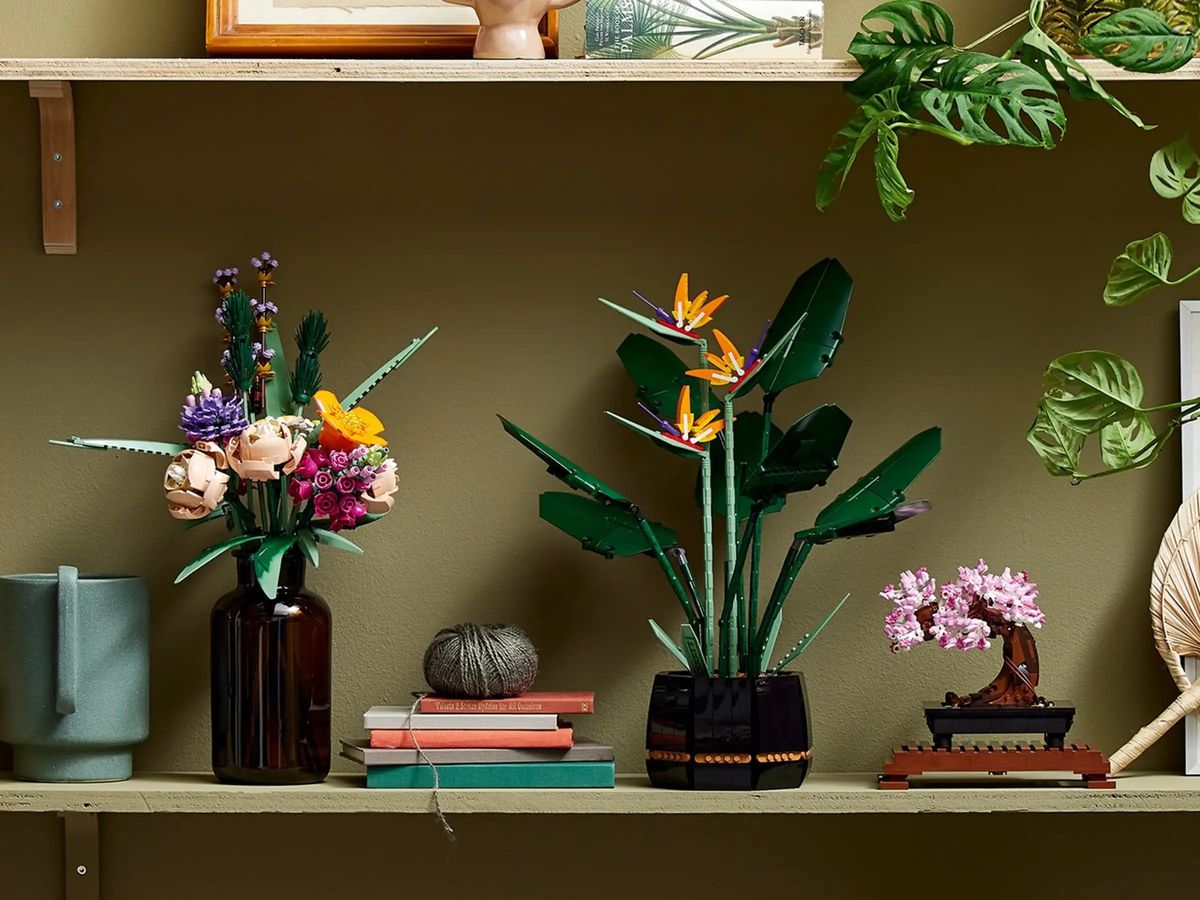 LEGO adds orchids and succulents to its botanical collection
