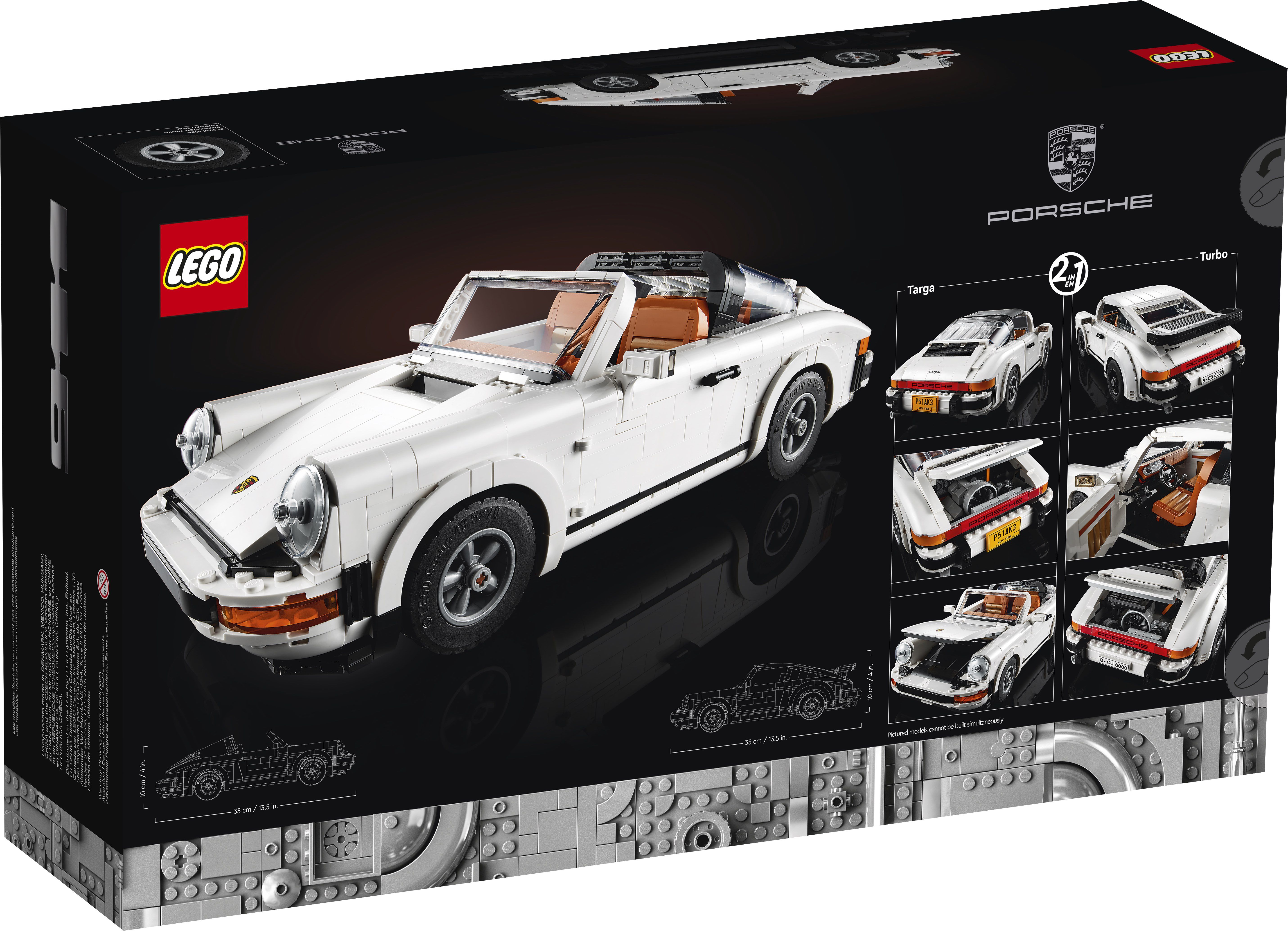 Lego's New 911 Set Gives You Targa and Turbo in One