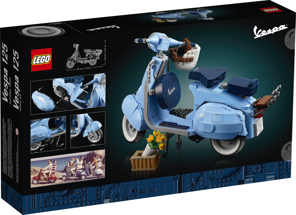 LEGO VESPA 125 Build & Review 