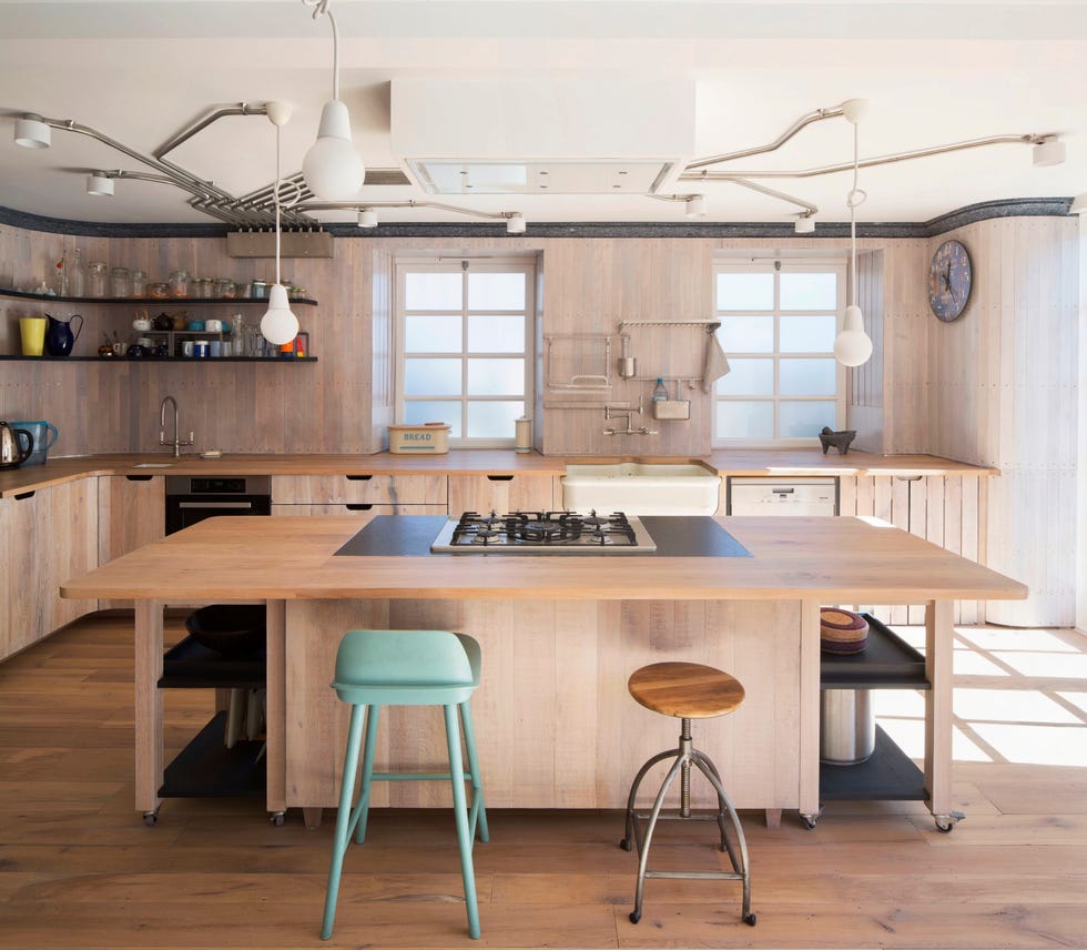 recycled kitchen of architecture project reuse flat