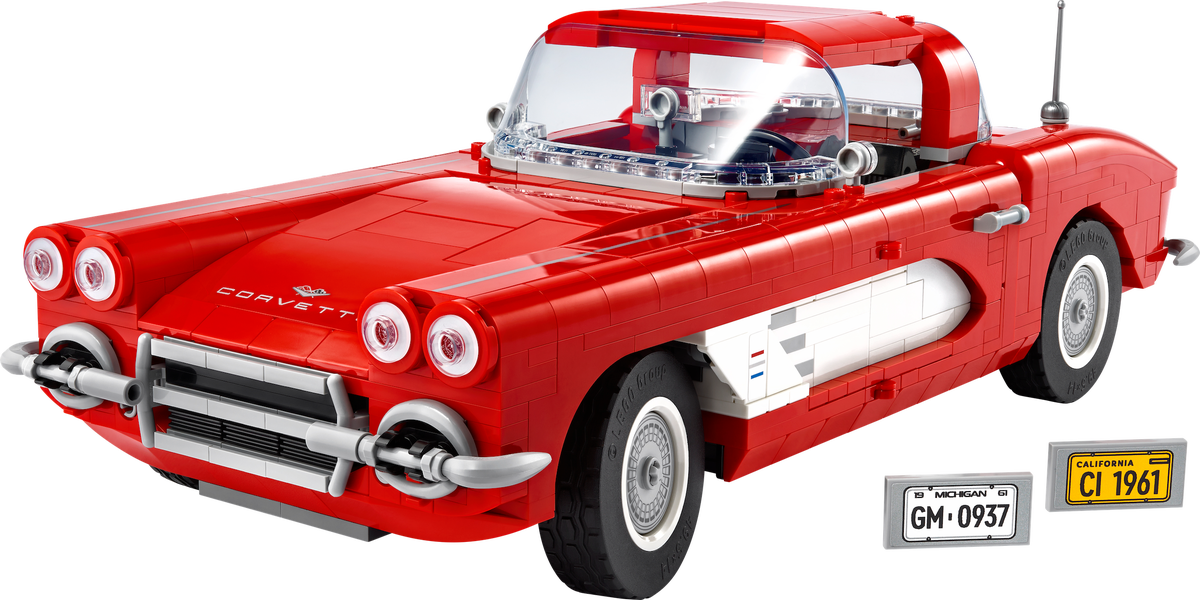 Live Out Your Classic Car Fantasies With This Corvette Lego Set