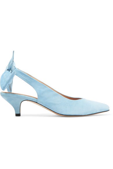 Footwear, Blue, Turquoise, Shoe, High heels, Court shoe, Aqua, Teal, Leather, Slingback, 