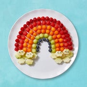 woman's day magazine julyaugust 2020 rainbow fruit art