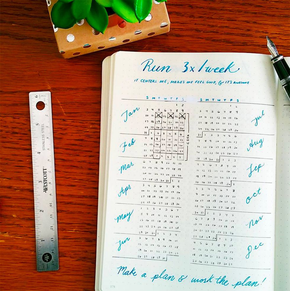 Rise and Shine Publishing Bullet Notebook Journal Set with 10 Pens