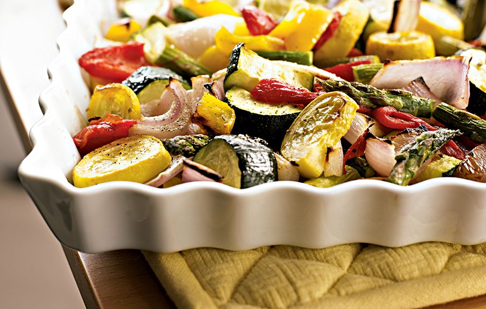 Roasted vegetables