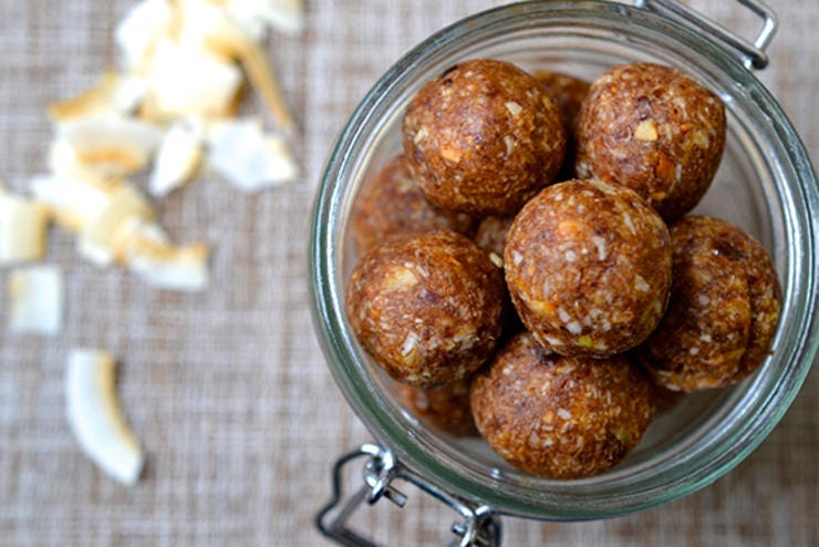 Coconut Ginger Energy Balls