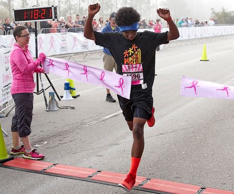 Sessoms’ victory in the 2017 DONNA Half Marathon.