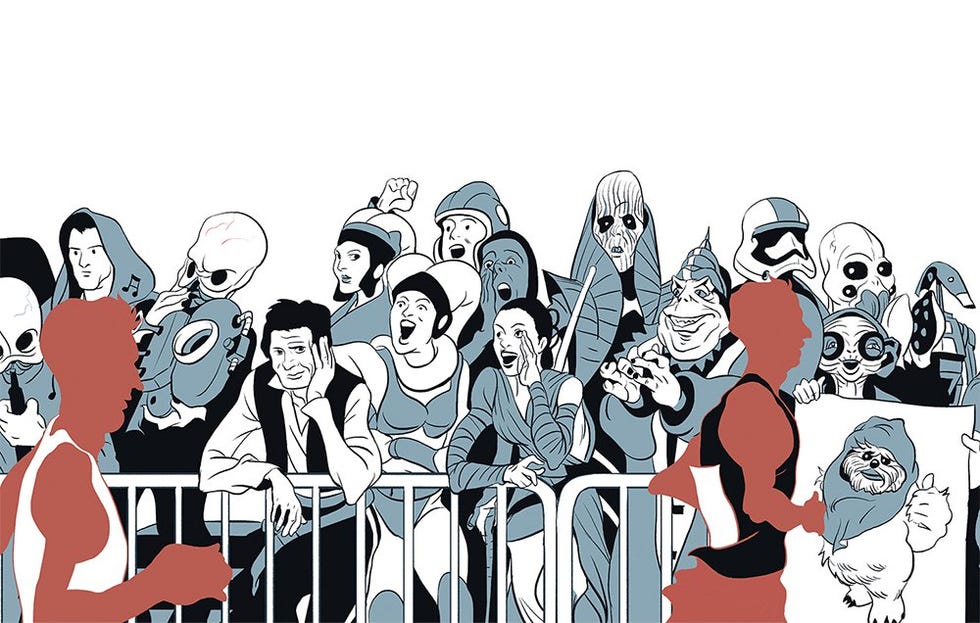 star wars race illustration