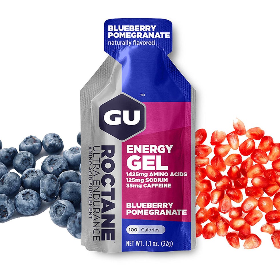 GU energy gels for runners