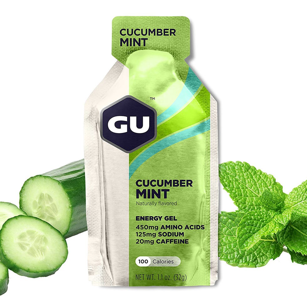 GU energy gels for runners