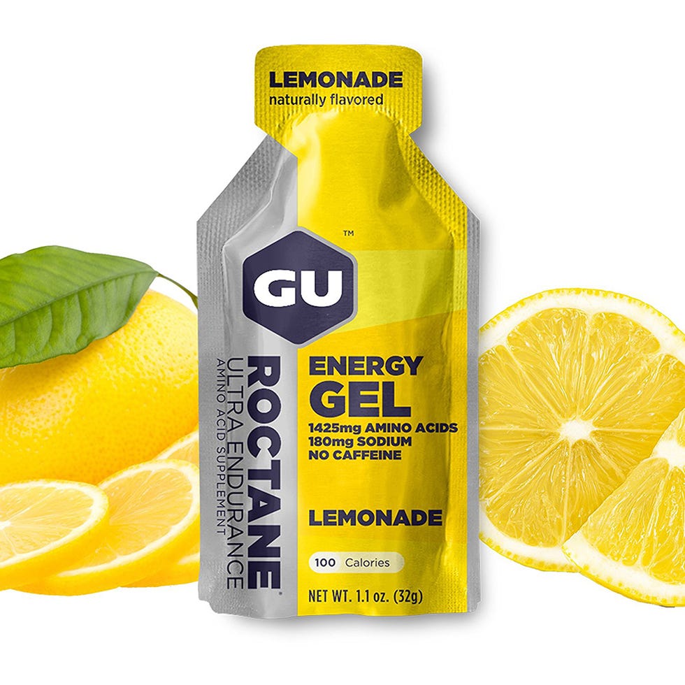 GU energy gels for runners