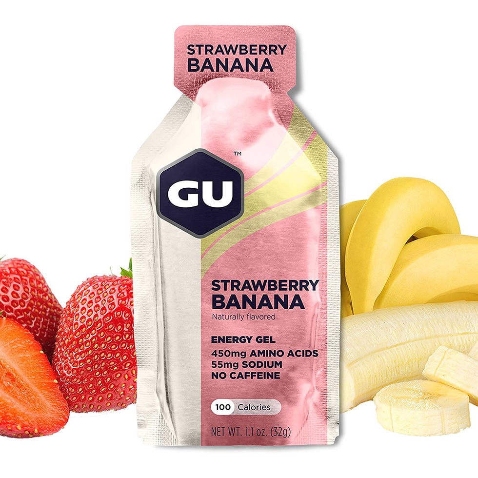 GU energy gels for runners