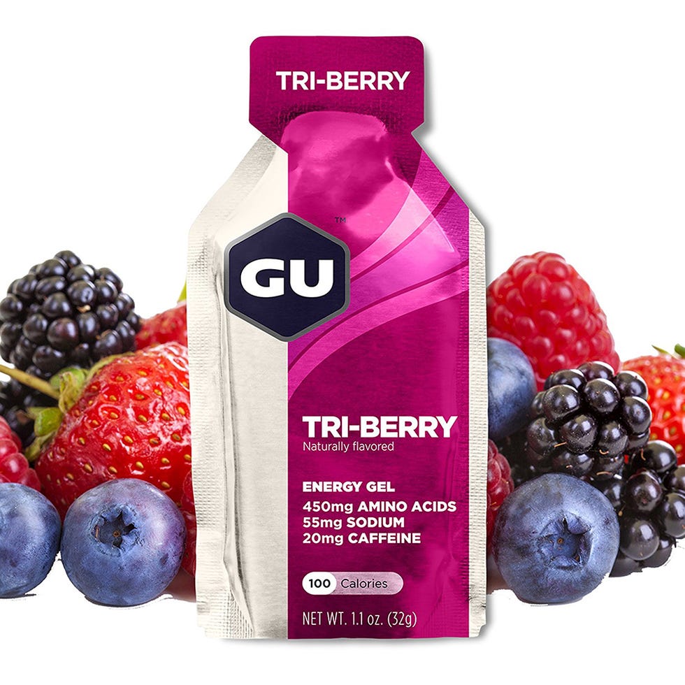GU energy gels for runners