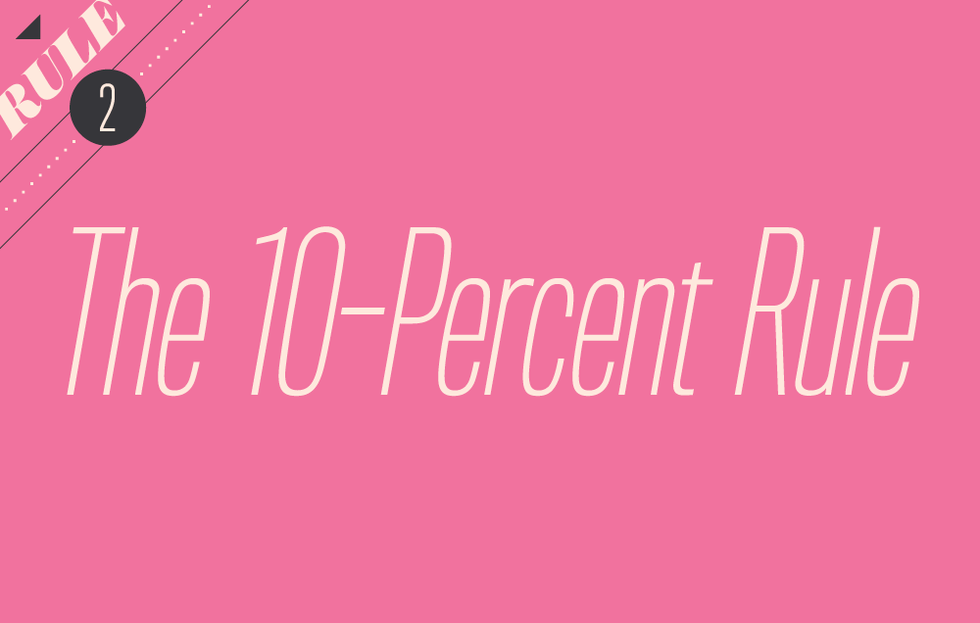 Rule 2 The 10-Percent Rule