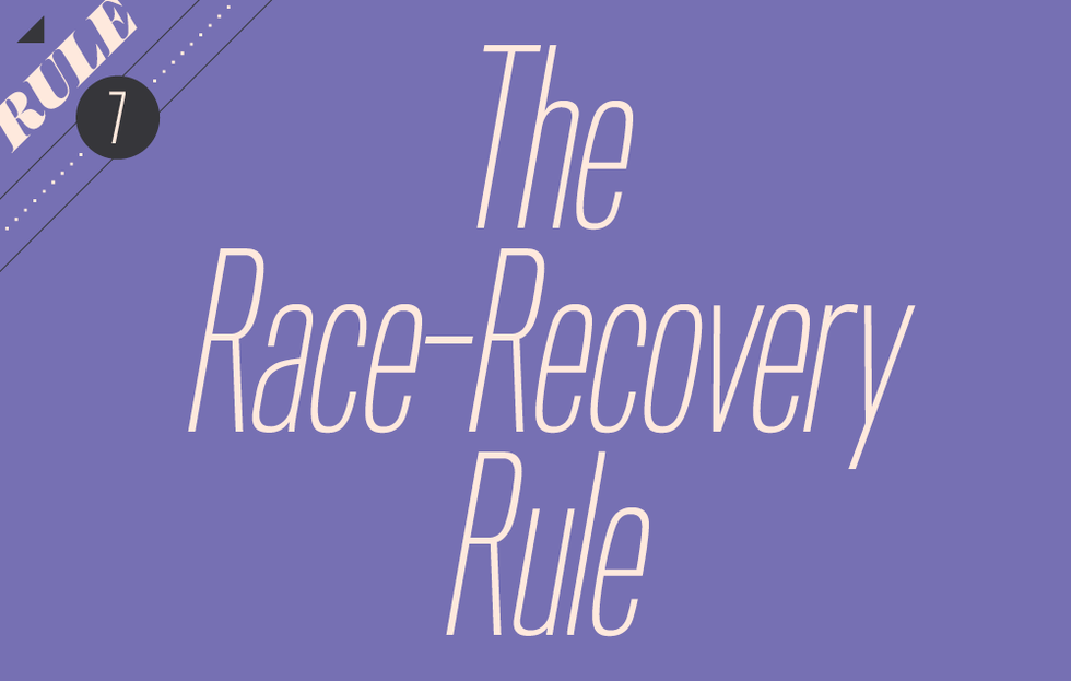The race recovery rule