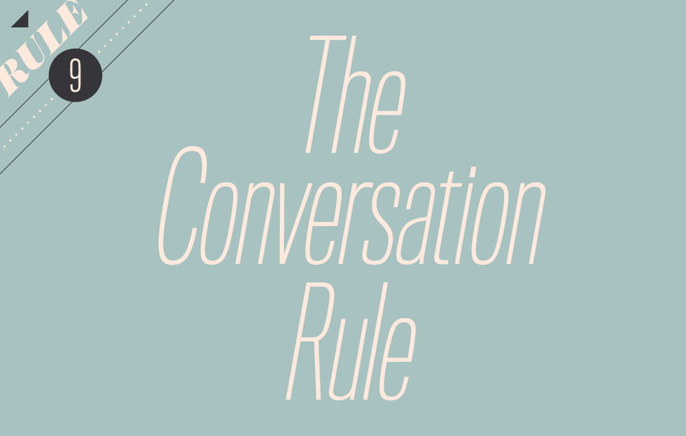 The conversation rule