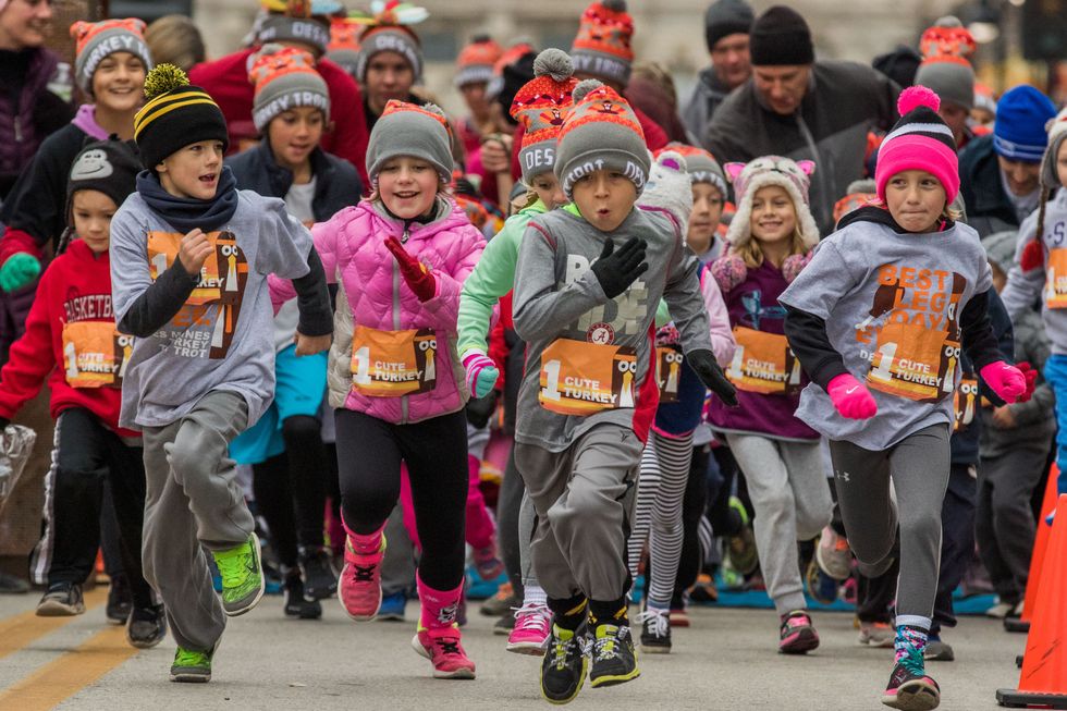 much of the turkey trot’s modern day popularity can be attributed to its family friendly draw