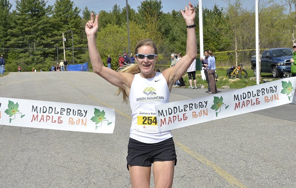 middlebury maple run half marathon women winner