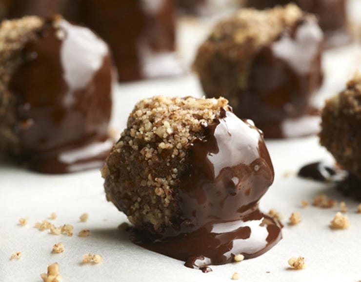 Salted Caramel Chocolate Bliss Bites