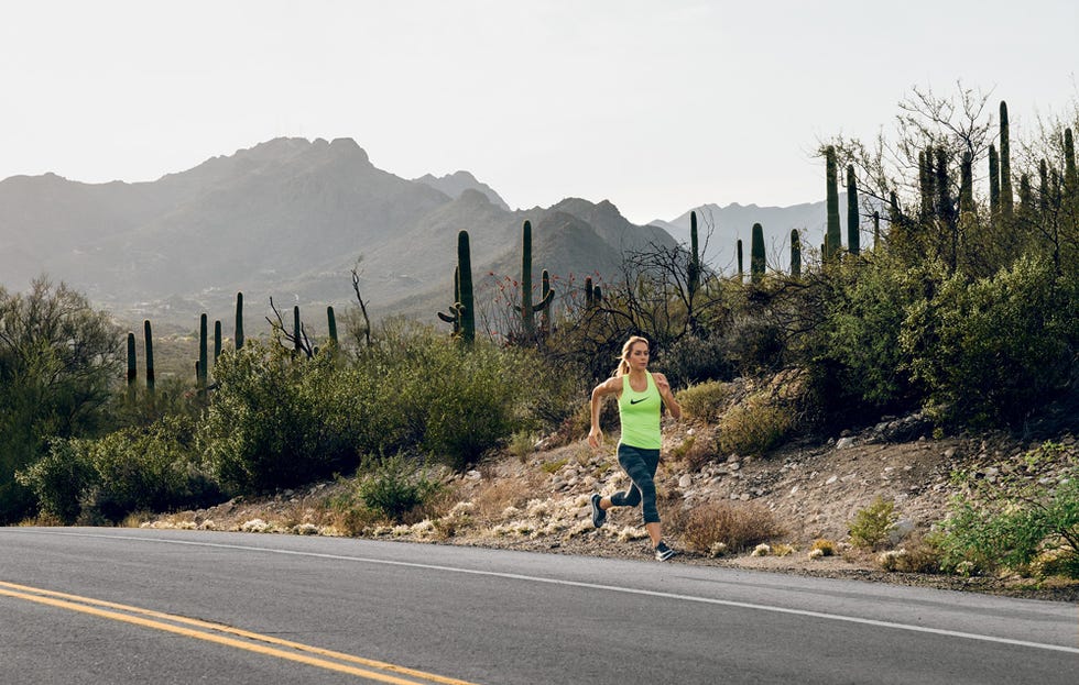 running training for 5K race