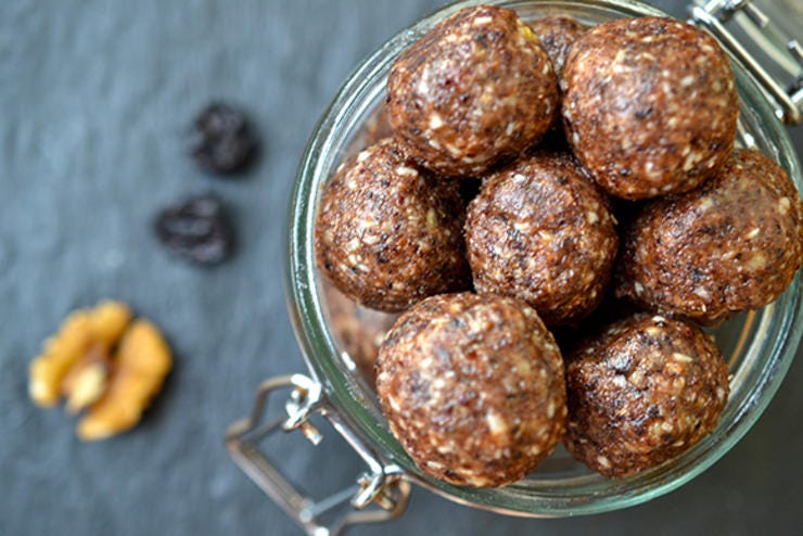 Cherry & Tahini Energy Balls