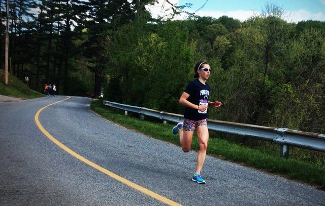 caffeine before running