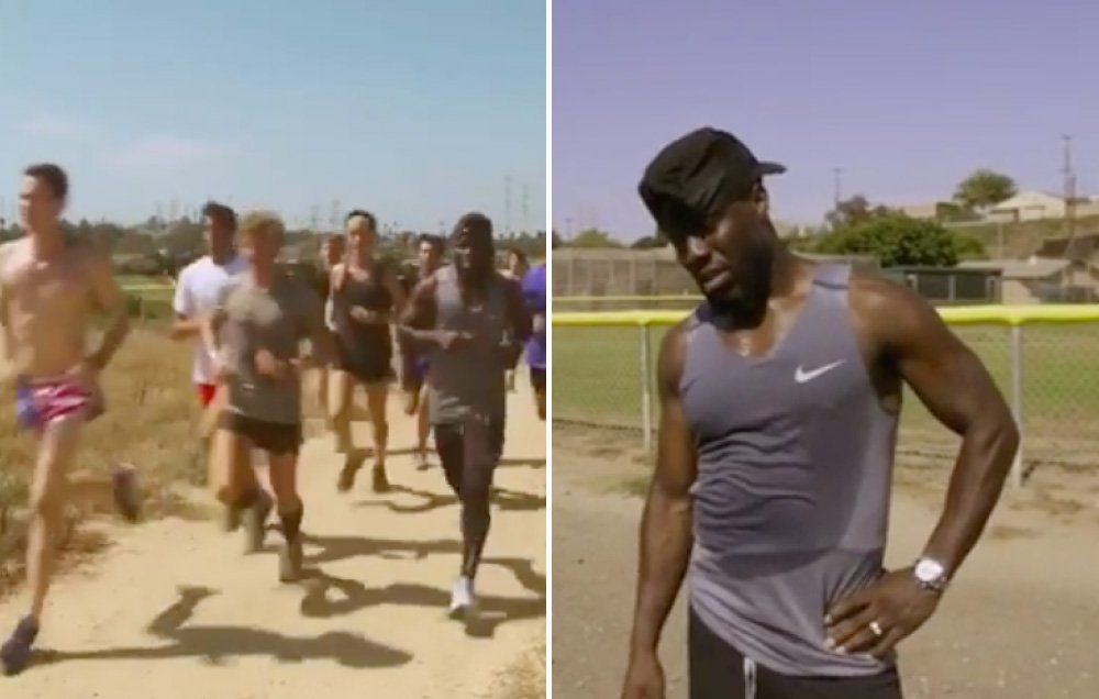 Kevin Hart workout
