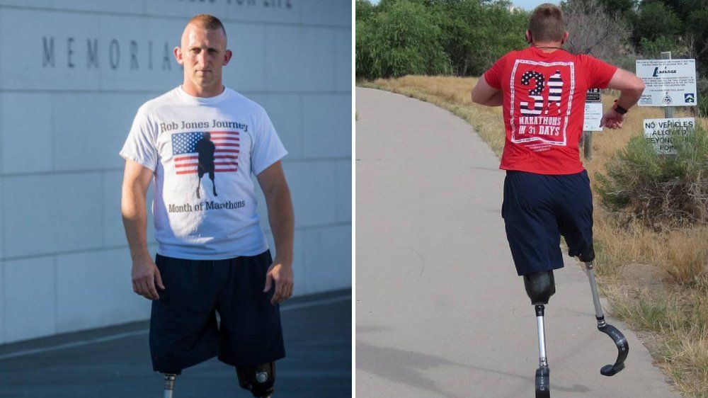 preview for Newswire: Marine Runs 31 Marathons in 31 Days on Prosthetic Legs