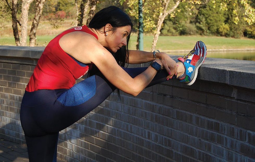 BethAnn Telford stretching