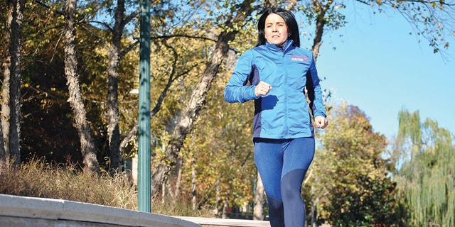 BethAnn Telford running with brain cancer BethAnn Telford running with brain cancer