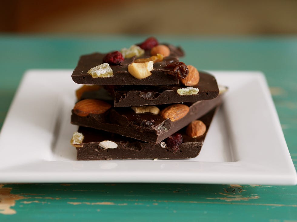 Cranberry Walnut Dark Chocolate Bark 