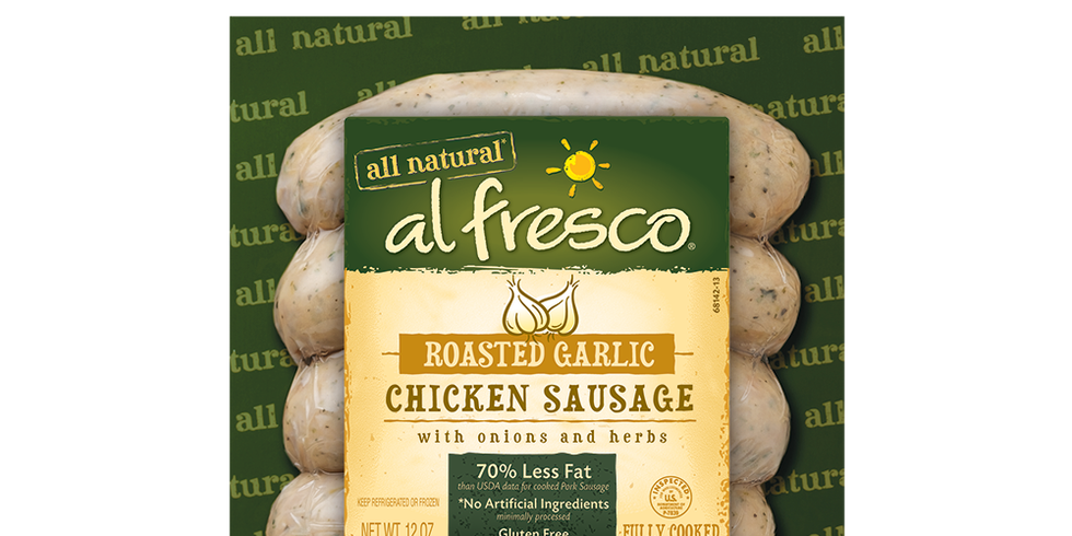 Al Fresco Roasted Garlic and Herb Chicken Sausage