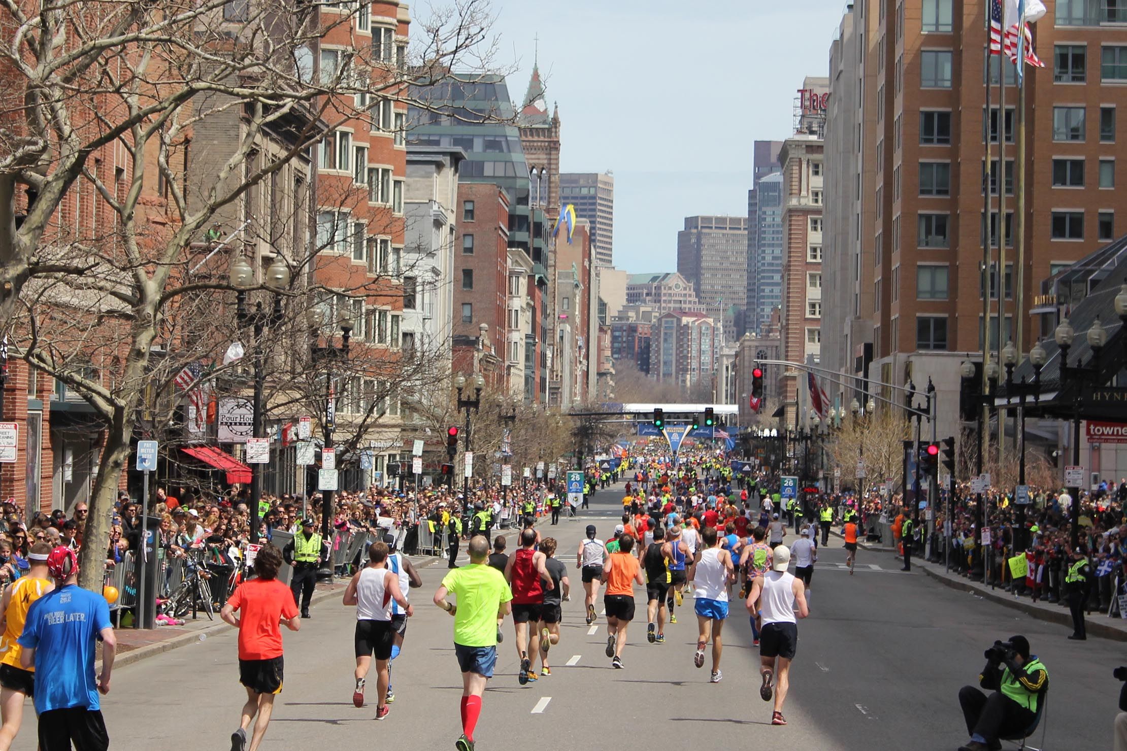 Running the Boston Marathon Running the Boston Marathon