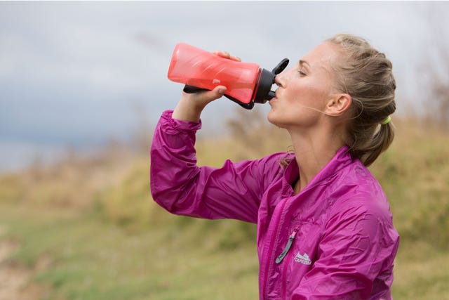 Lip, Drink, Pink, People in nature, Drinking, Bottle, Neck, Drinkware, Taste, Plastic bottle, 