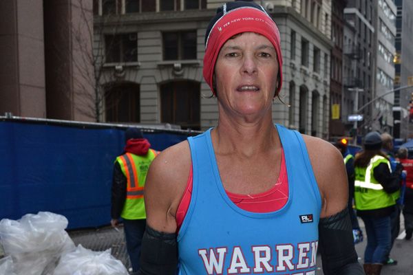 Masters runner Barbara Gubbins