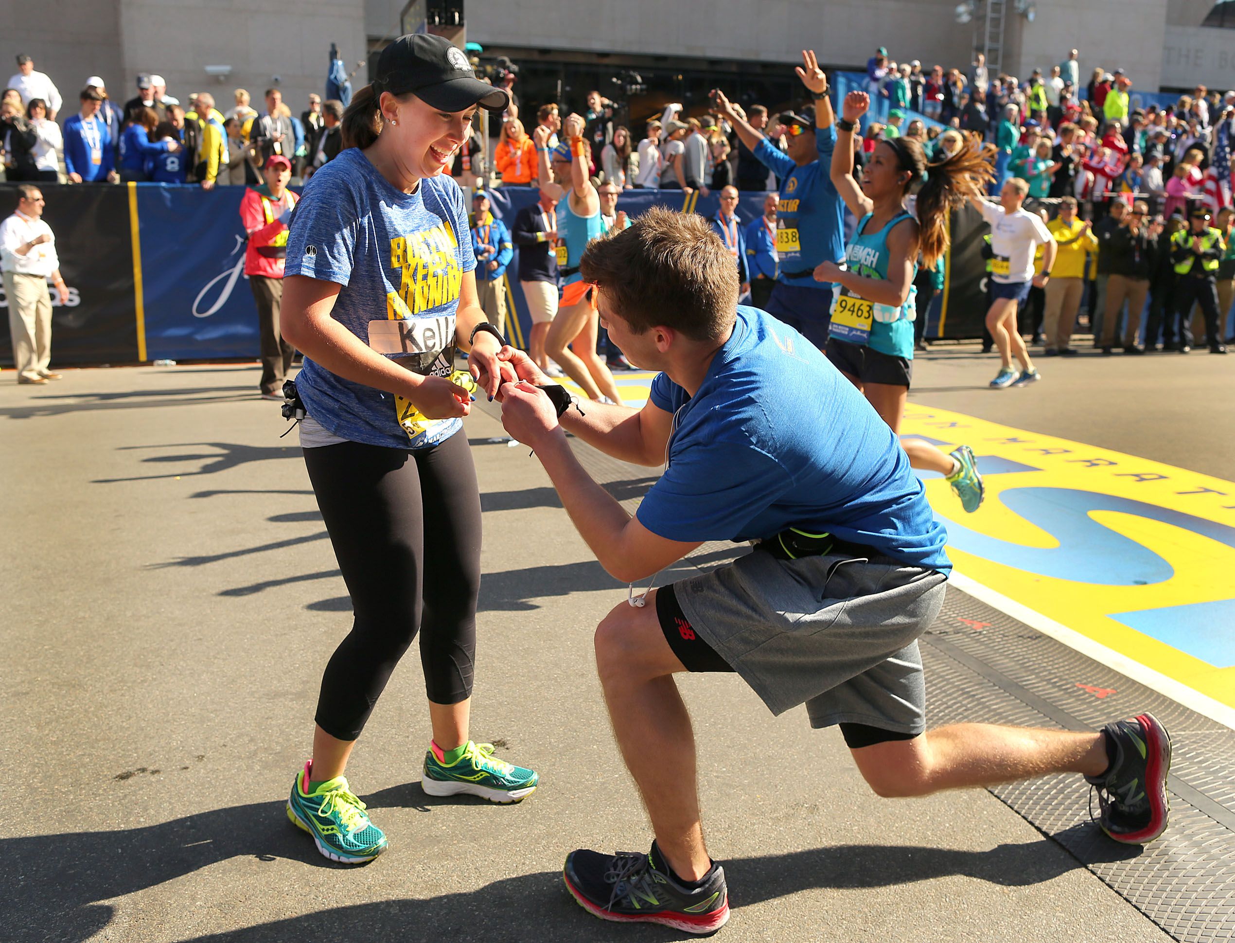 Boston Red Sox parade reclaims marathon finish line