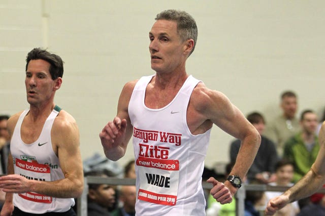 Sean Wade competes at New Balance Invitational