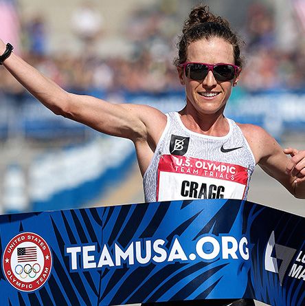 Amy Cragg wins the 2016 Olympic Marathon Trials
