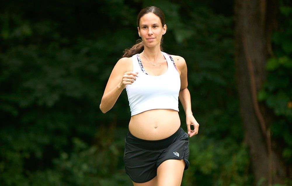 Considerations before jogging while pregnant