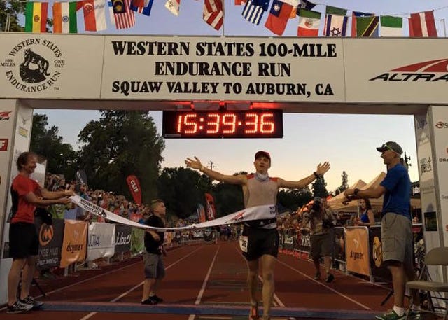 Andrew Miller 2016 Western States Champion