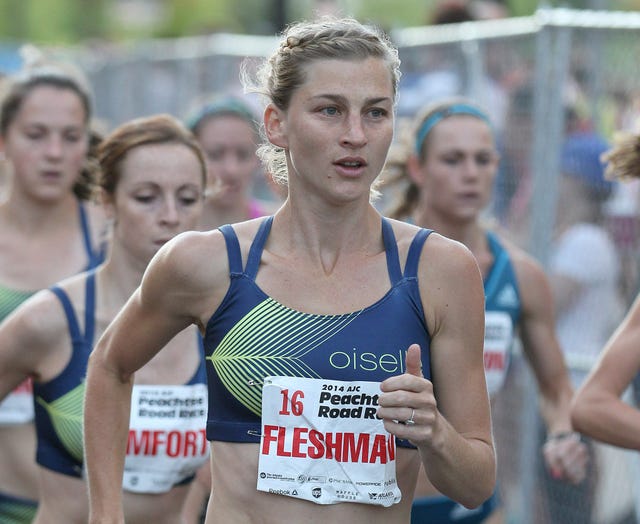 Lauren Fleshman 2014 Peachtree Road Race