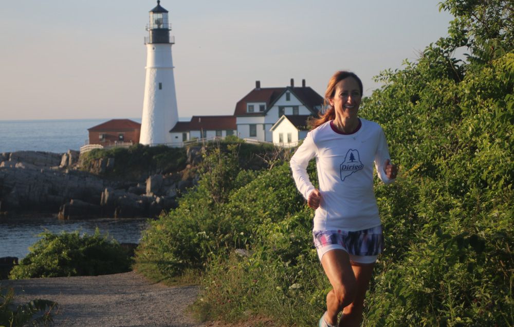 Erin Chalat running