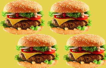 four quarter-pounders