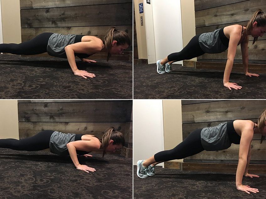 I did a plank every day for a month and here's what happened to my running
