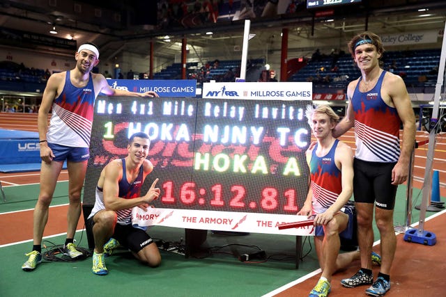 Relay Team Breaks Indoor Track World Record Runner's World