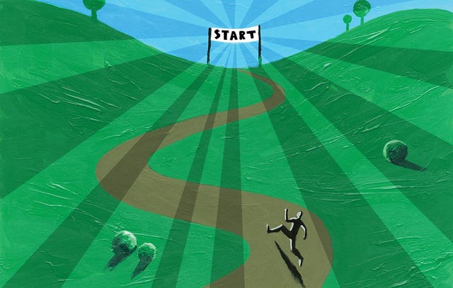 march 2017 these running times the run to the race main illustration