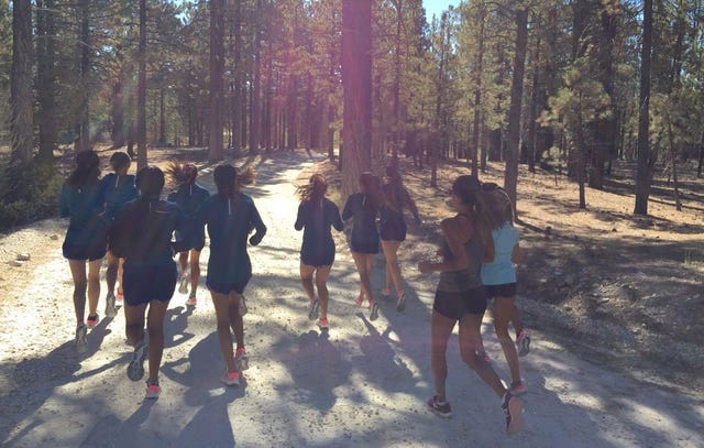 Brenda Martinez and runners