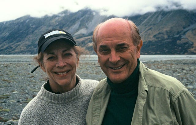 Kathrine Switzer and Roger Robinson