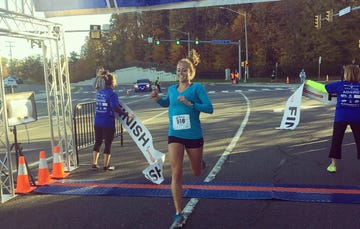 Alexis Fairbanks at the 2016 Breakaway 5K in McLean, Virginia.